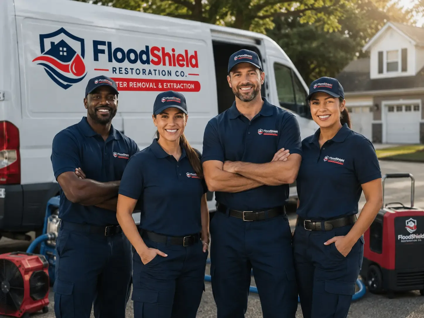 Flood Damage Restoration company in Random Lake, WI