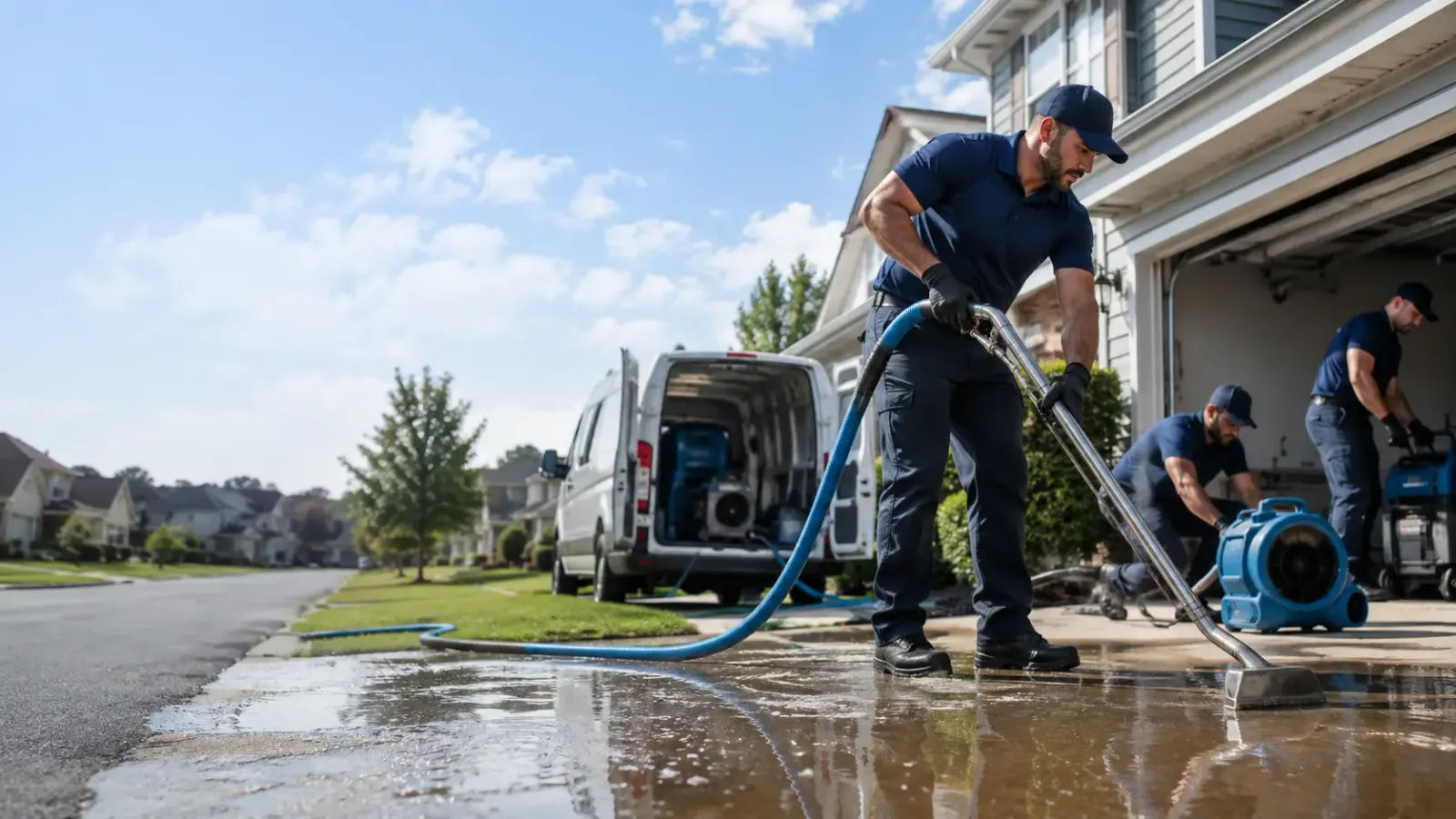 Flood Damage Restoration in Random Lake, WI